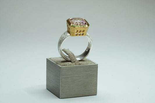 Kunzit Ring