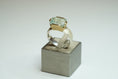 Load image into Gallery viewer, Aquamarine Silver Ring
