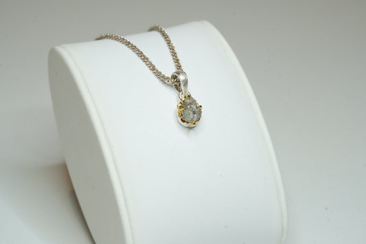 Rohdiamant Anhänger