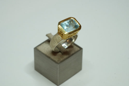 Aquamarin Ring