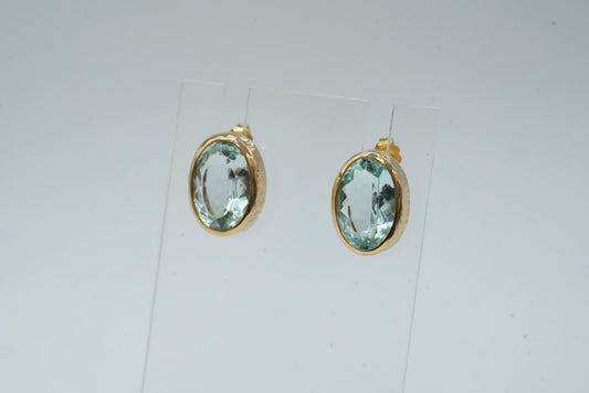 Obsidian earrings