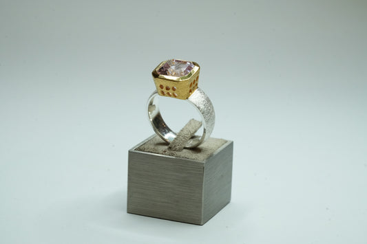 Kunzit Ring