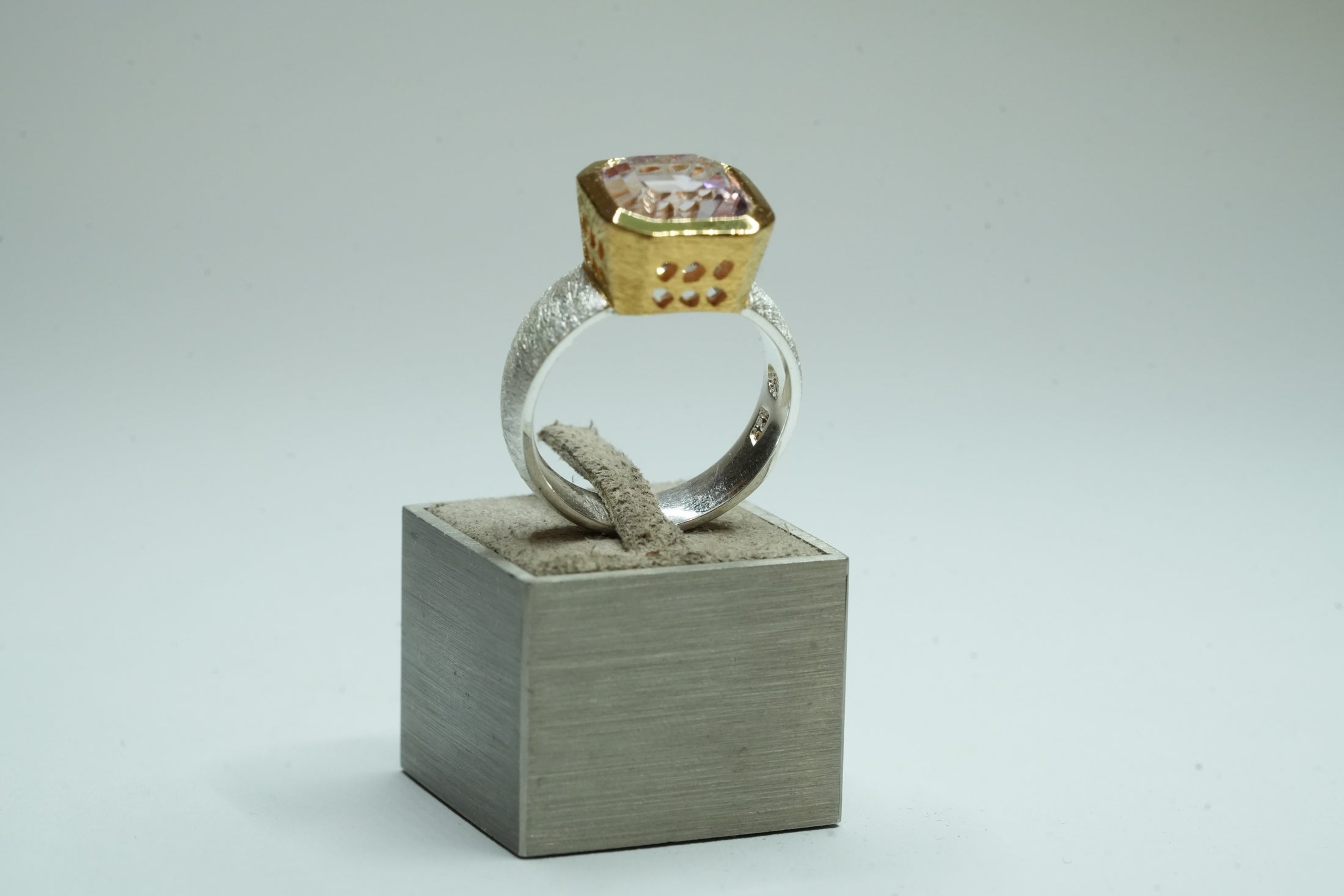 Kunzit Ring