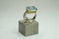 Load image into Gallery viewer, Blue Topaz Silver Ring

