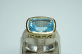 Load image into Gallery viewer, Blue Topaz Silver Ring
