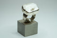 Load image into Gallery viewer, Baroque pearl silver ring
