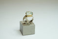 Load image into Gallery viewer, Aquamarine Silver Ring
