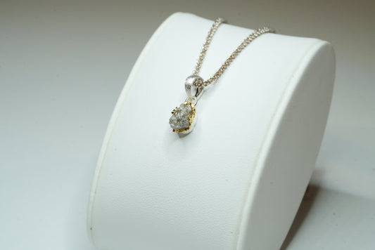 Rohdiamant Anhänger