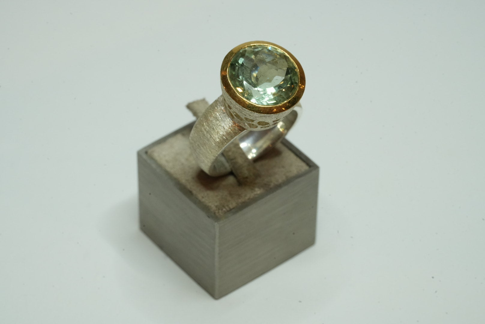 Prasiolith Ring