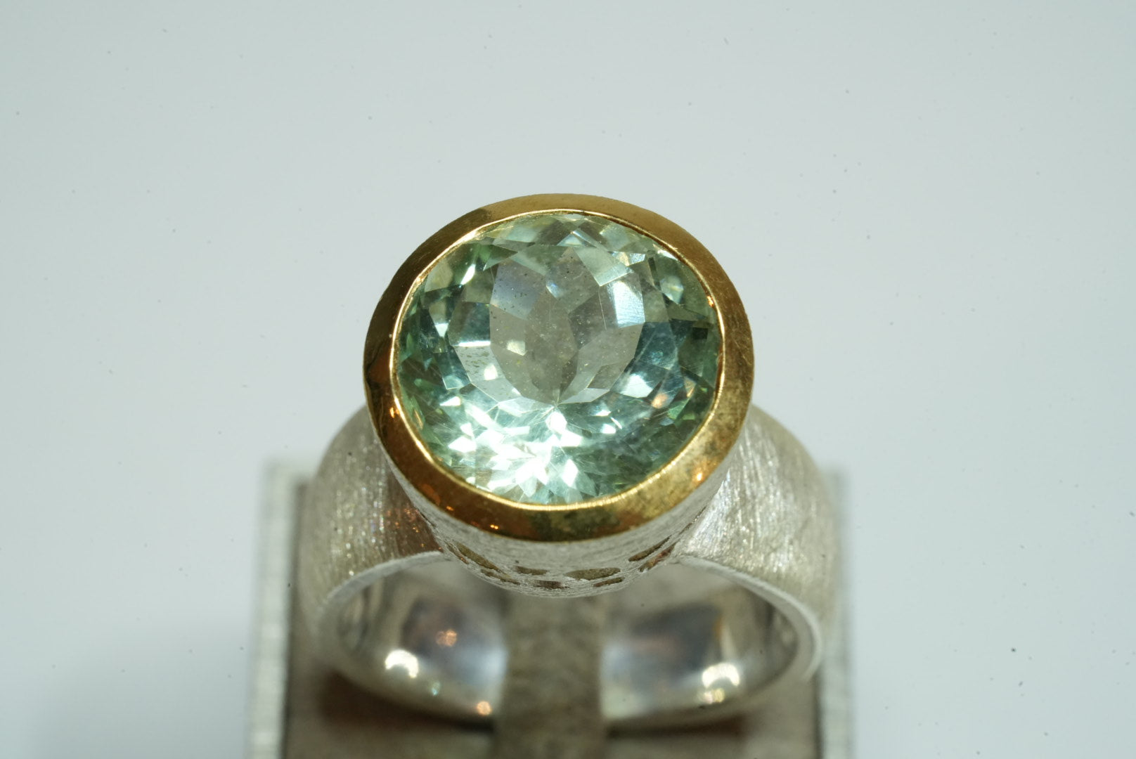 Prasiolith Ring