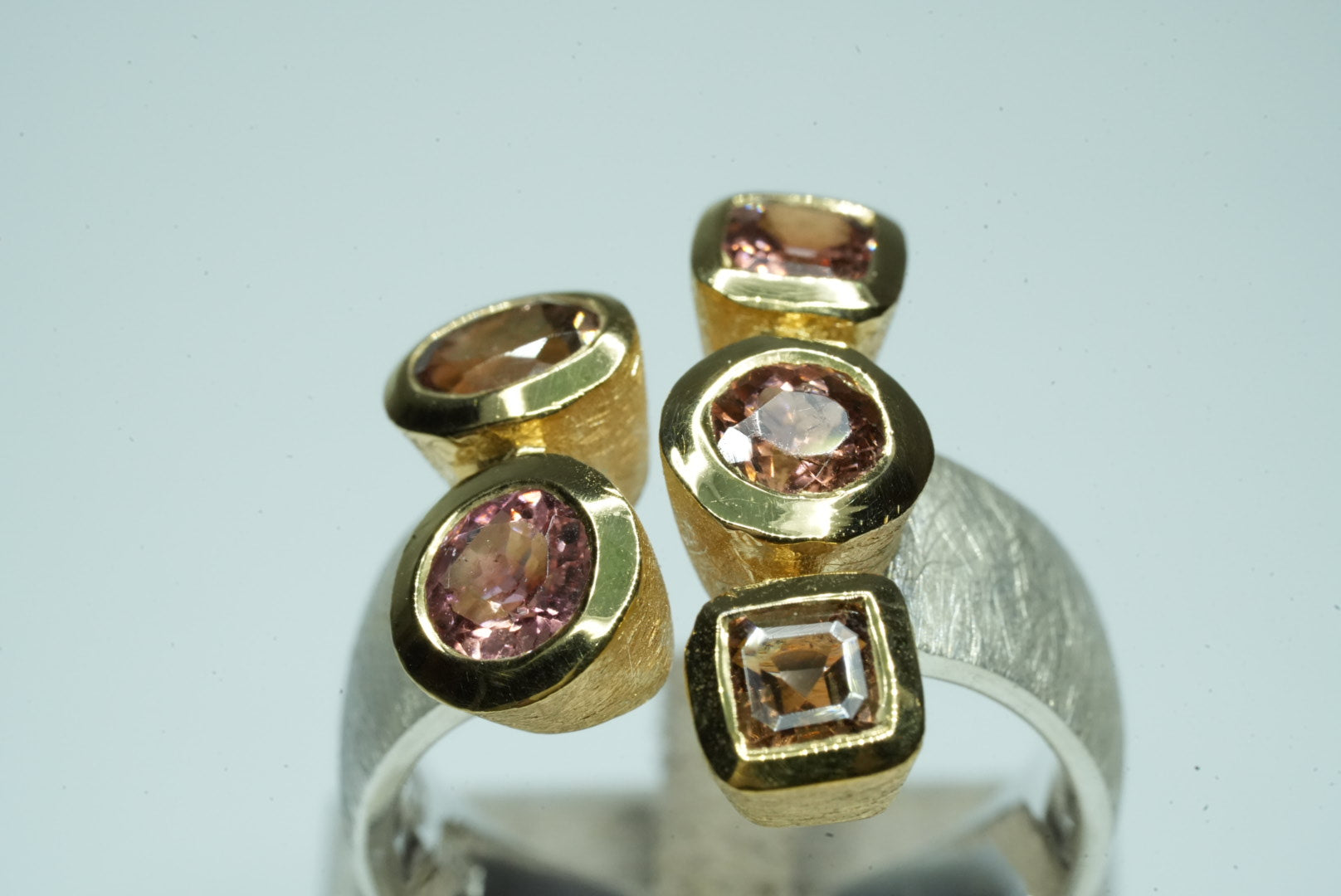 Tourmaline Silver Ring