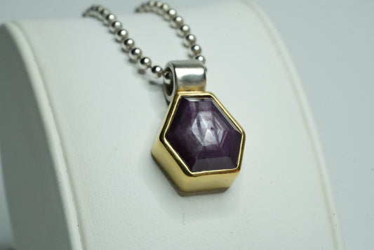 Stern Rubin Anhänger