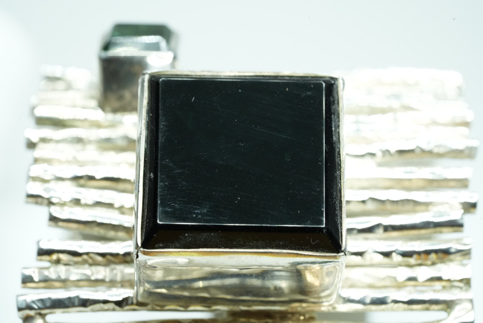 Obsidian bracelet