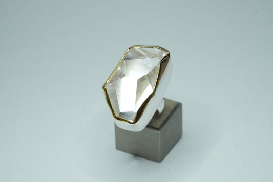Bergkristall Ring