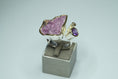 Load image into Gallery viewer, Calcite Amethyst Diamond Ring 
