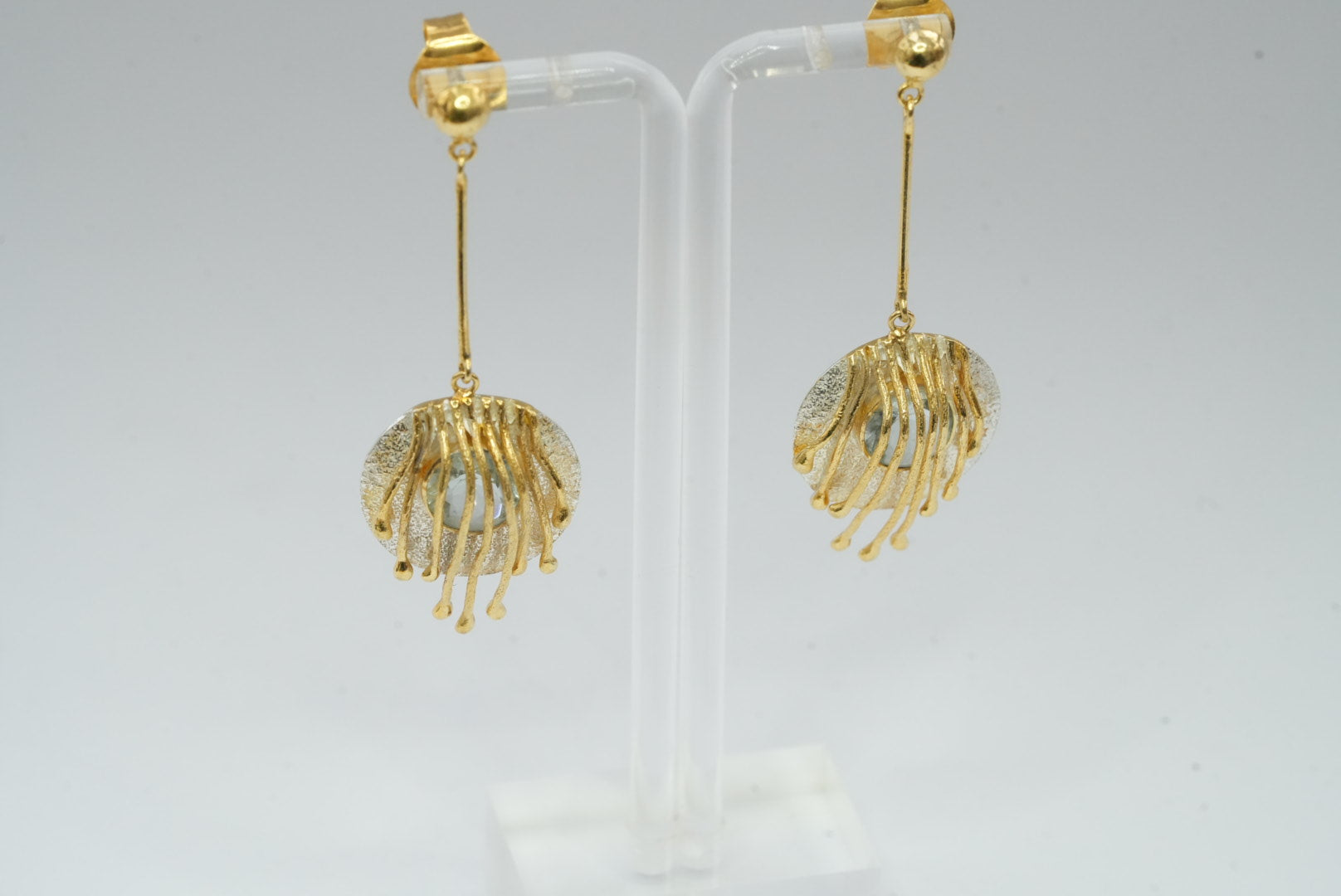 Obsidian earrings
