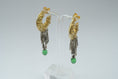 Load image into Gallery viewer, Obsidian earrings

