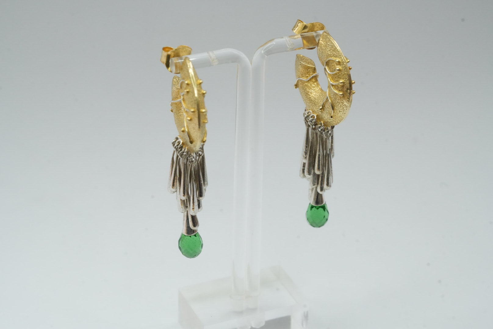 Obsidian earrings