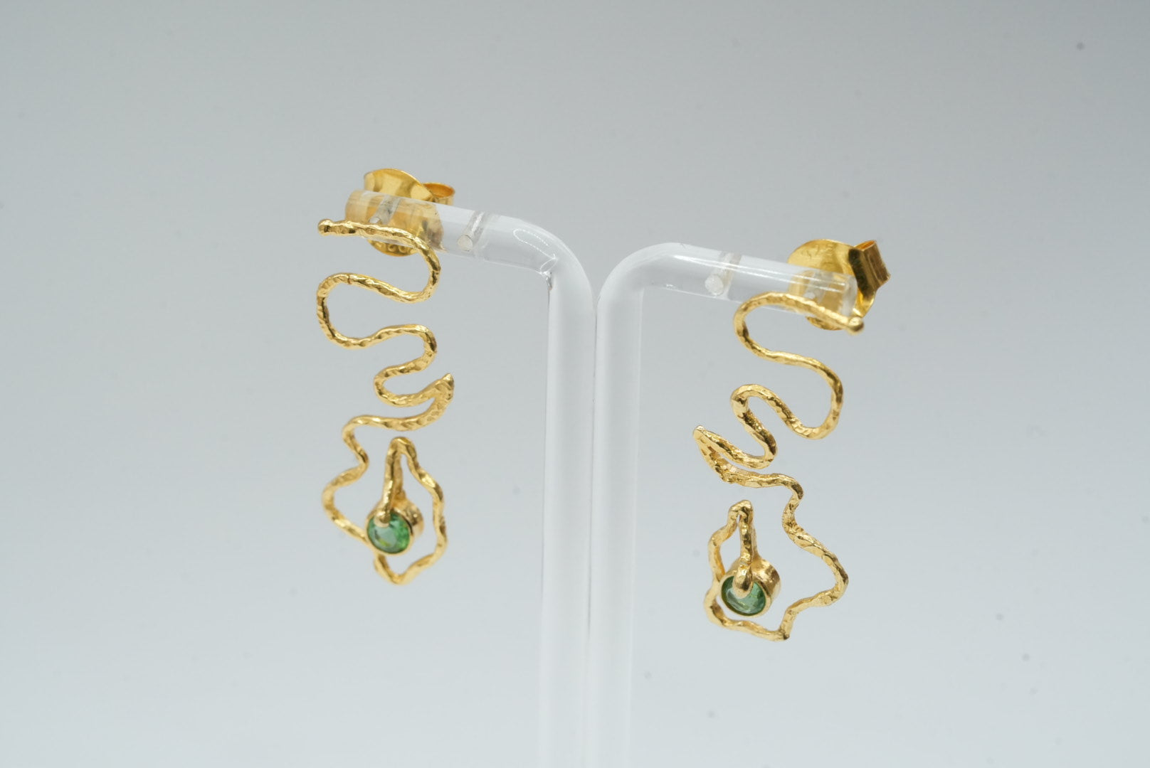Obsidian earrings