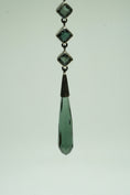 Load image into Gallery viewer, Obsidian earrings
