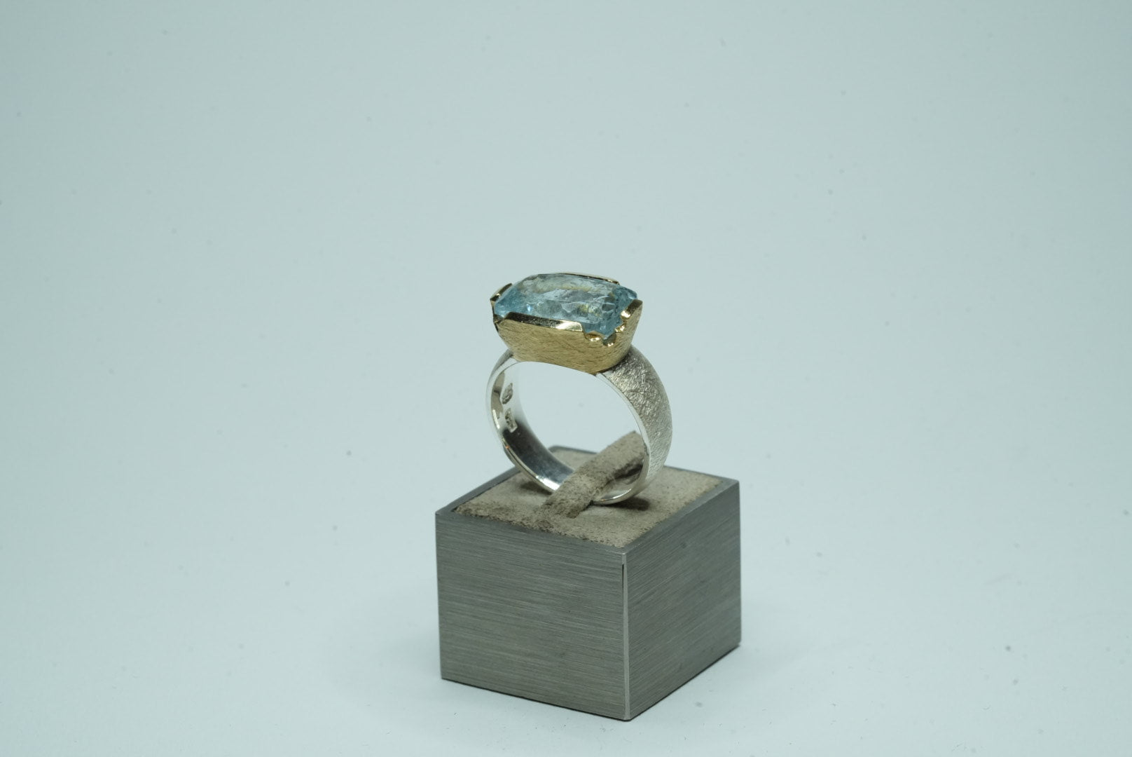 Blau Topas Ring