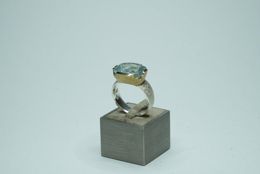 Blau Topas Ring