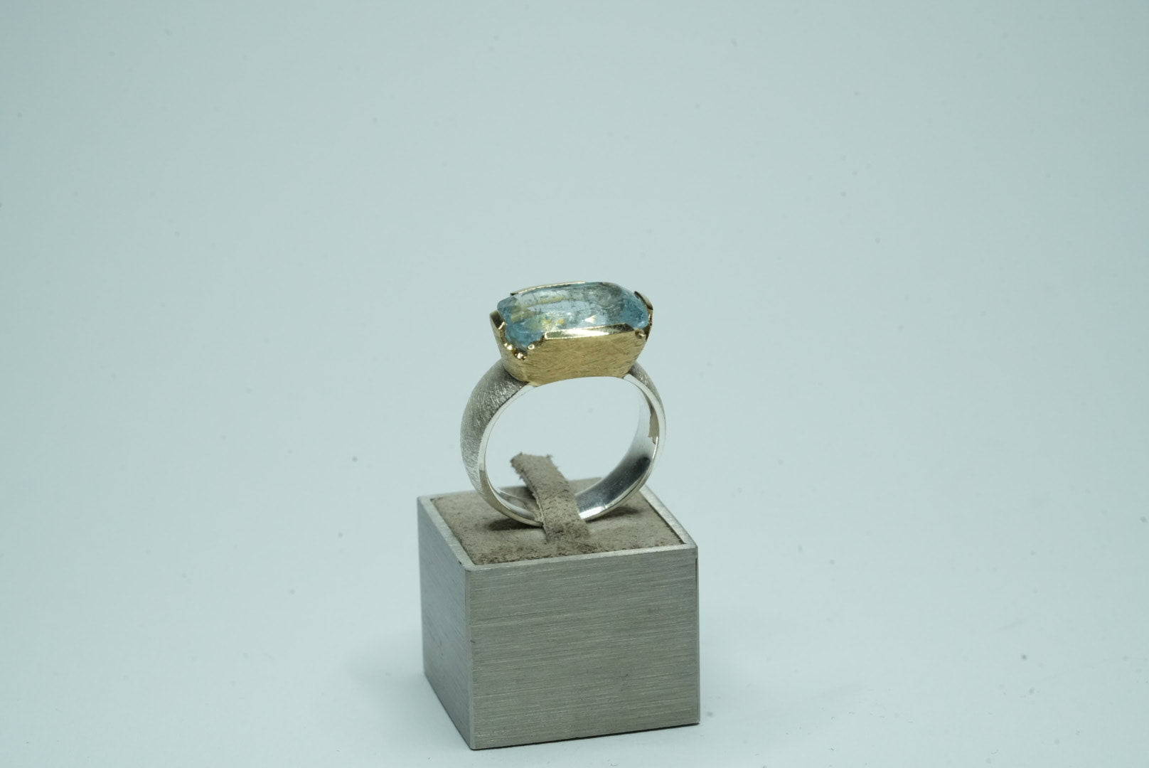 Blau Topas Ring