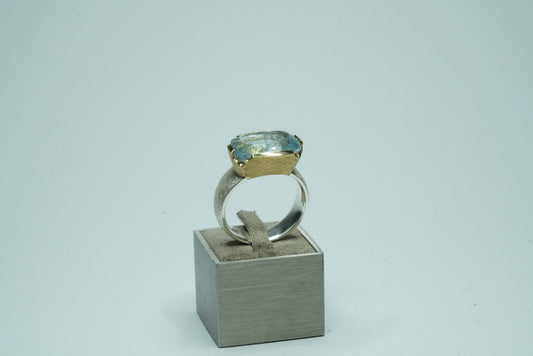 Blau Topas Ring